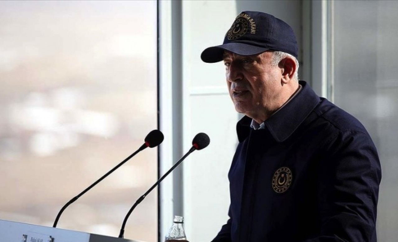 Milli Savunma Bakanı Akar: Yunanistan tehdit dilinden vazgeçmeli