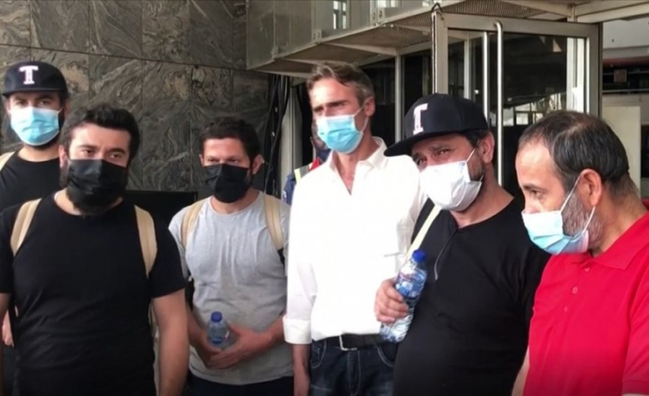 Türk gemiciler Abuja Büyükelçiliğinde