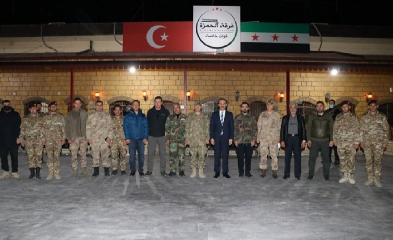 Vali Erin,  Rasulayn Müşterek Karargah Komutanlığını ziyaret etti