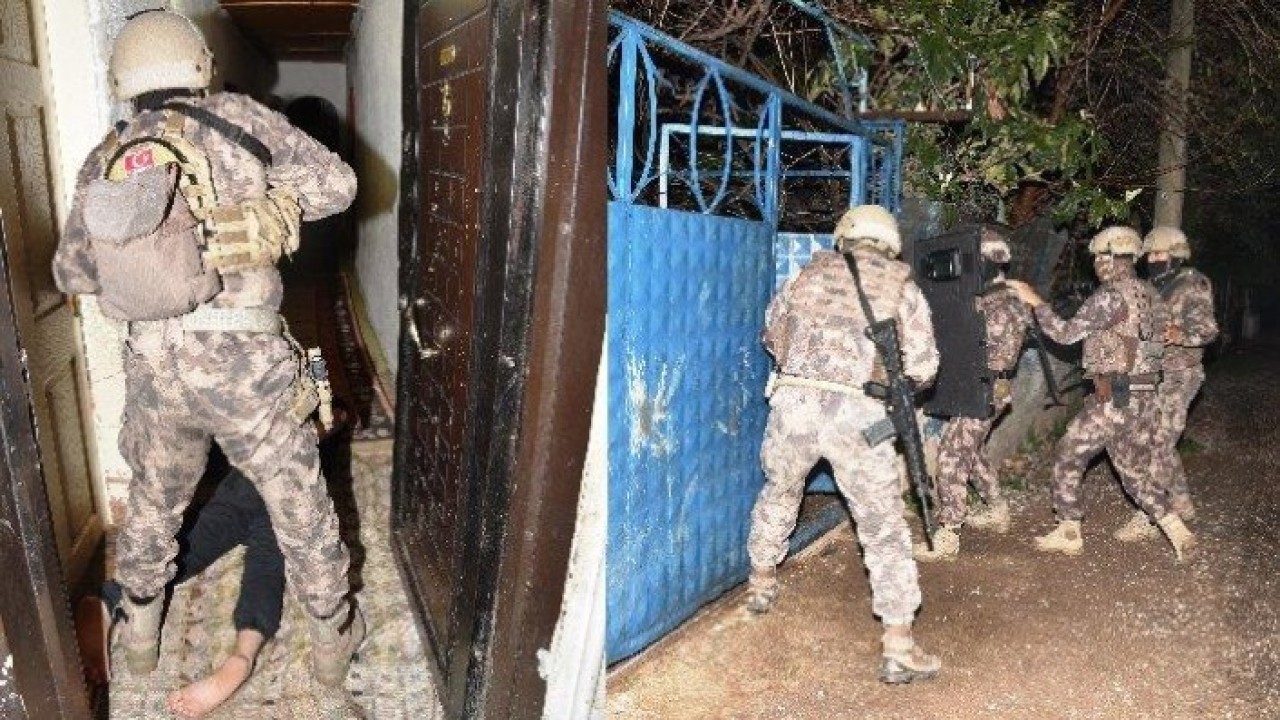 2 bin 500 polisle havadan ve karadan dev operasyon: Çok sayıda gözaltı var