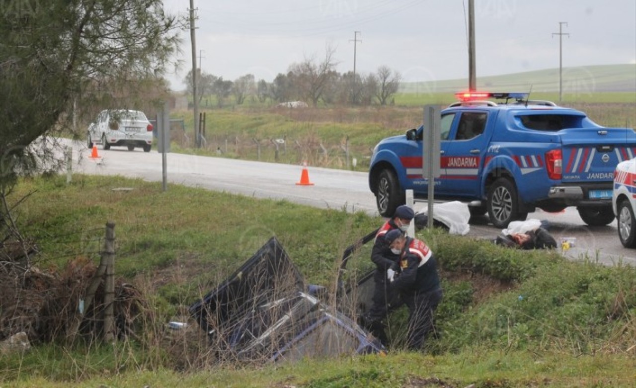 Balıkesir'de kaza: Tavfik Çalışkan ve Erkan Denli öldü