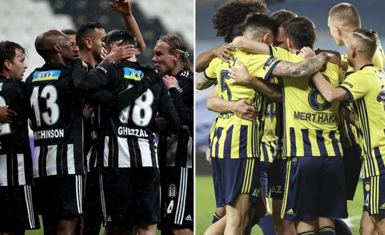 Beşiktaş-Fenerbahçe: İlk onbirler belli oldu