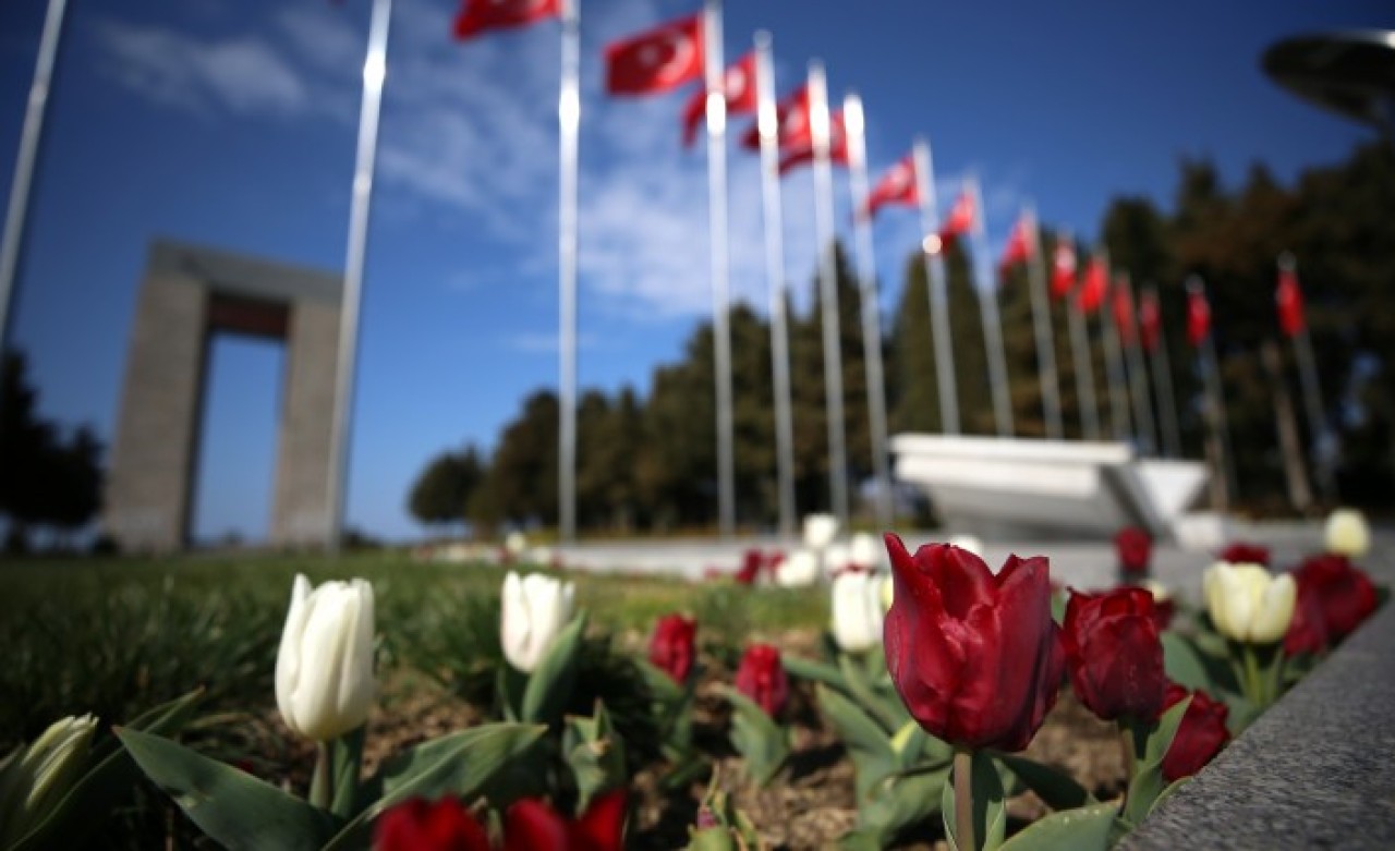 Çanakkale Şehitliği 81 ilden yola çıkan 81 bayrağı bekliyor