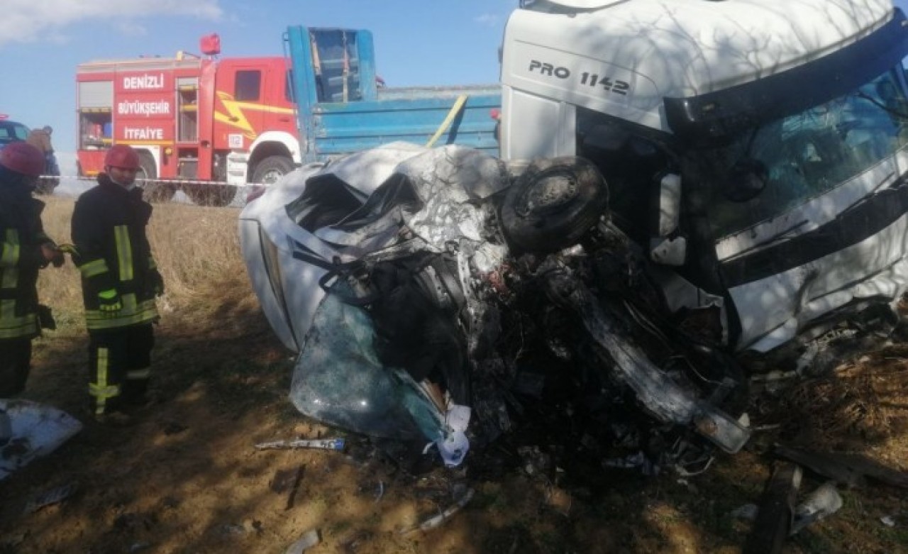 Denizli'de kaza: Levent Işıklar öldü