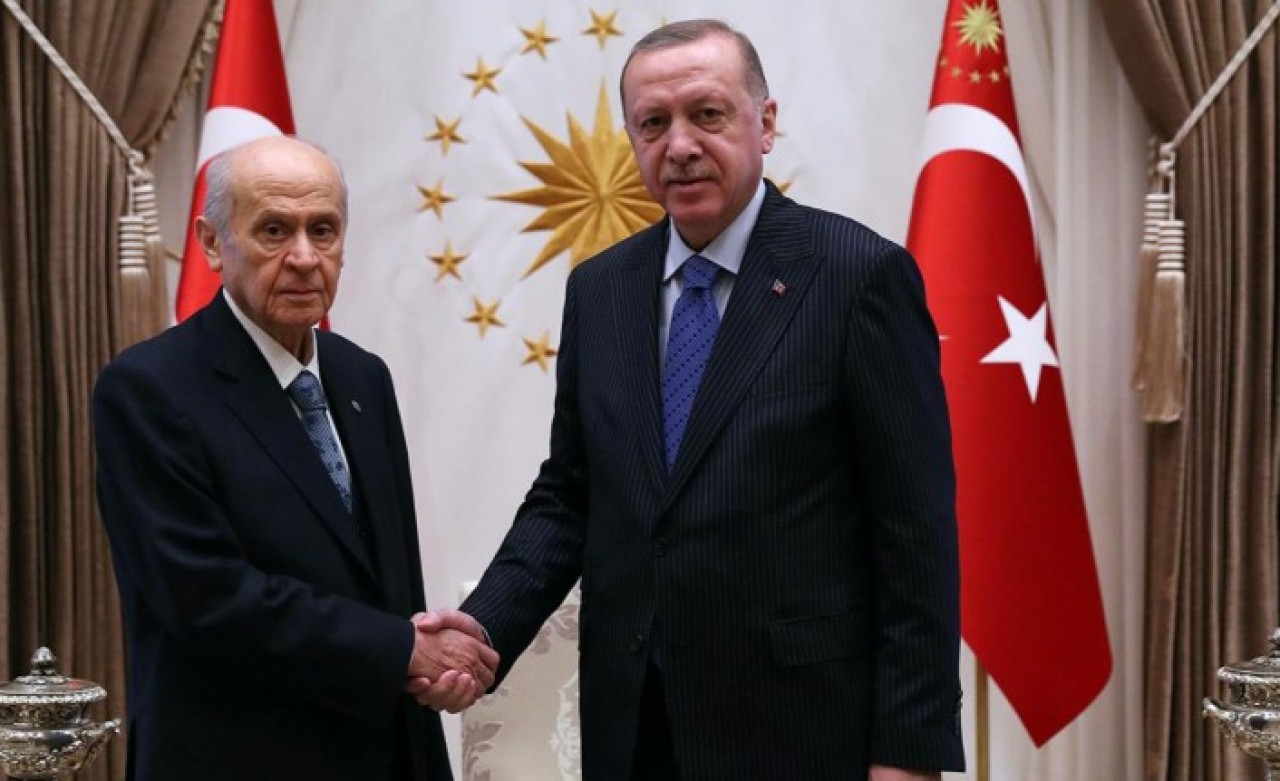 Erdoğan'dan,  Bahçeli’ye tebrik telefonu