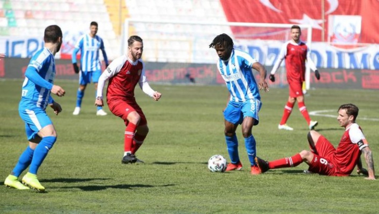 Erzurumspor - Fatih Karagümrük: Gol düellosu