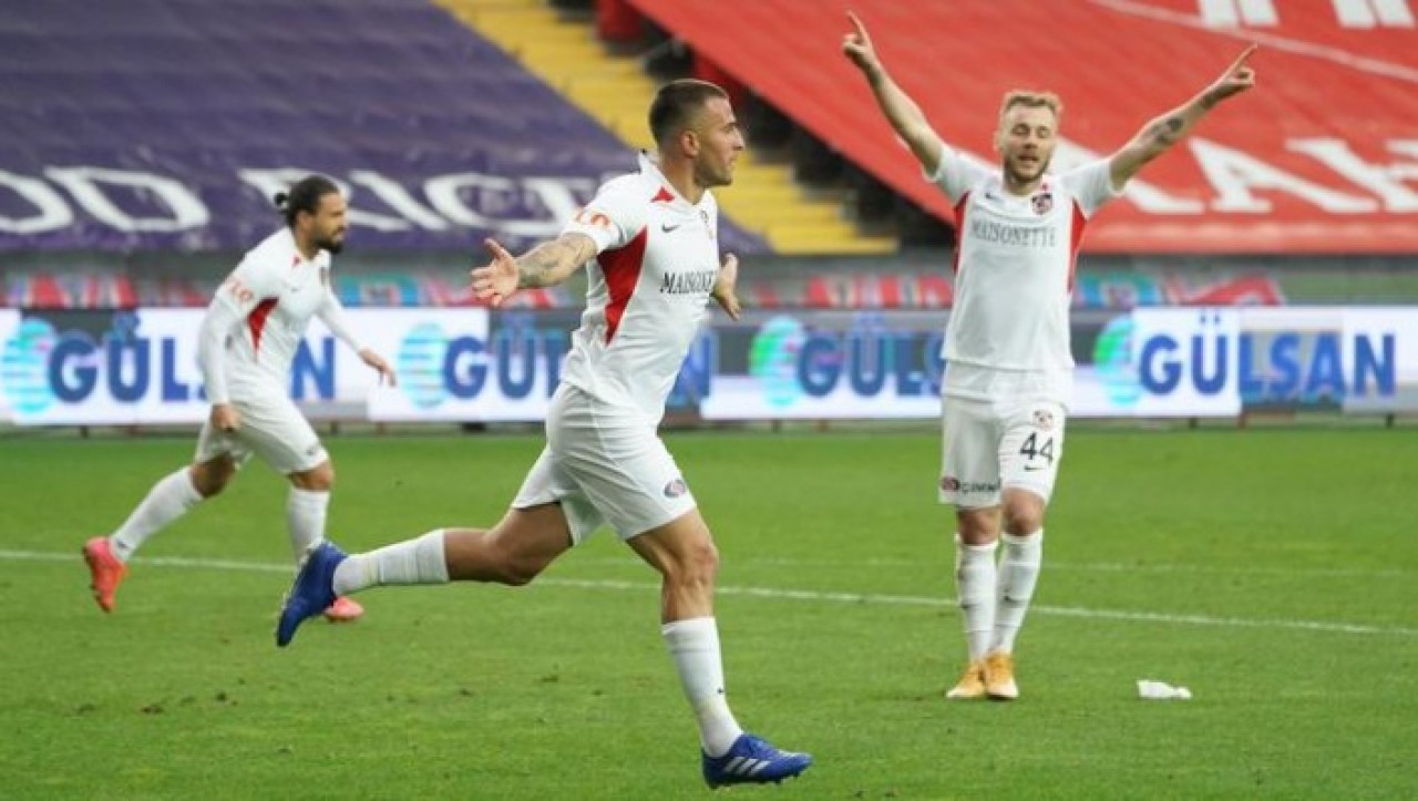 Gaziantep FK-Gençlerbirliği: 10 kişiyle müthiş geri dönüş