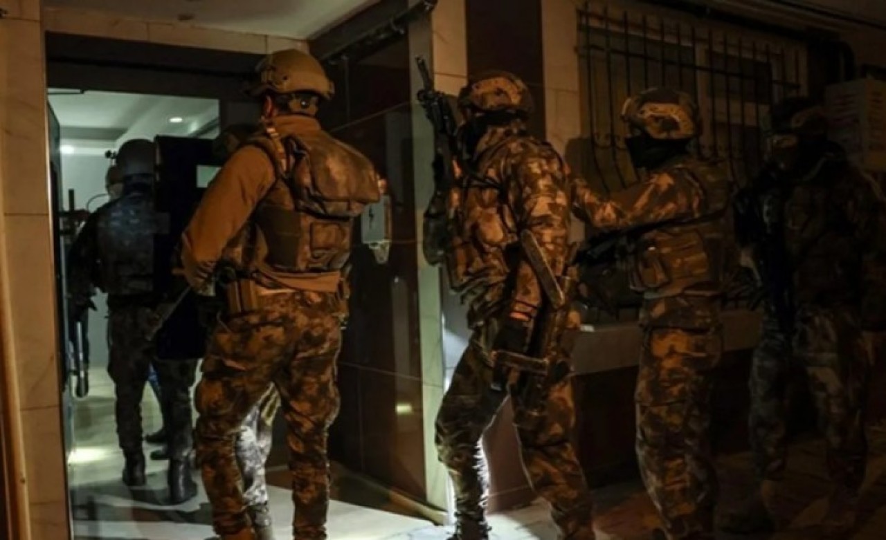 İstanbul'da 8 ilçede PKK operasyonu