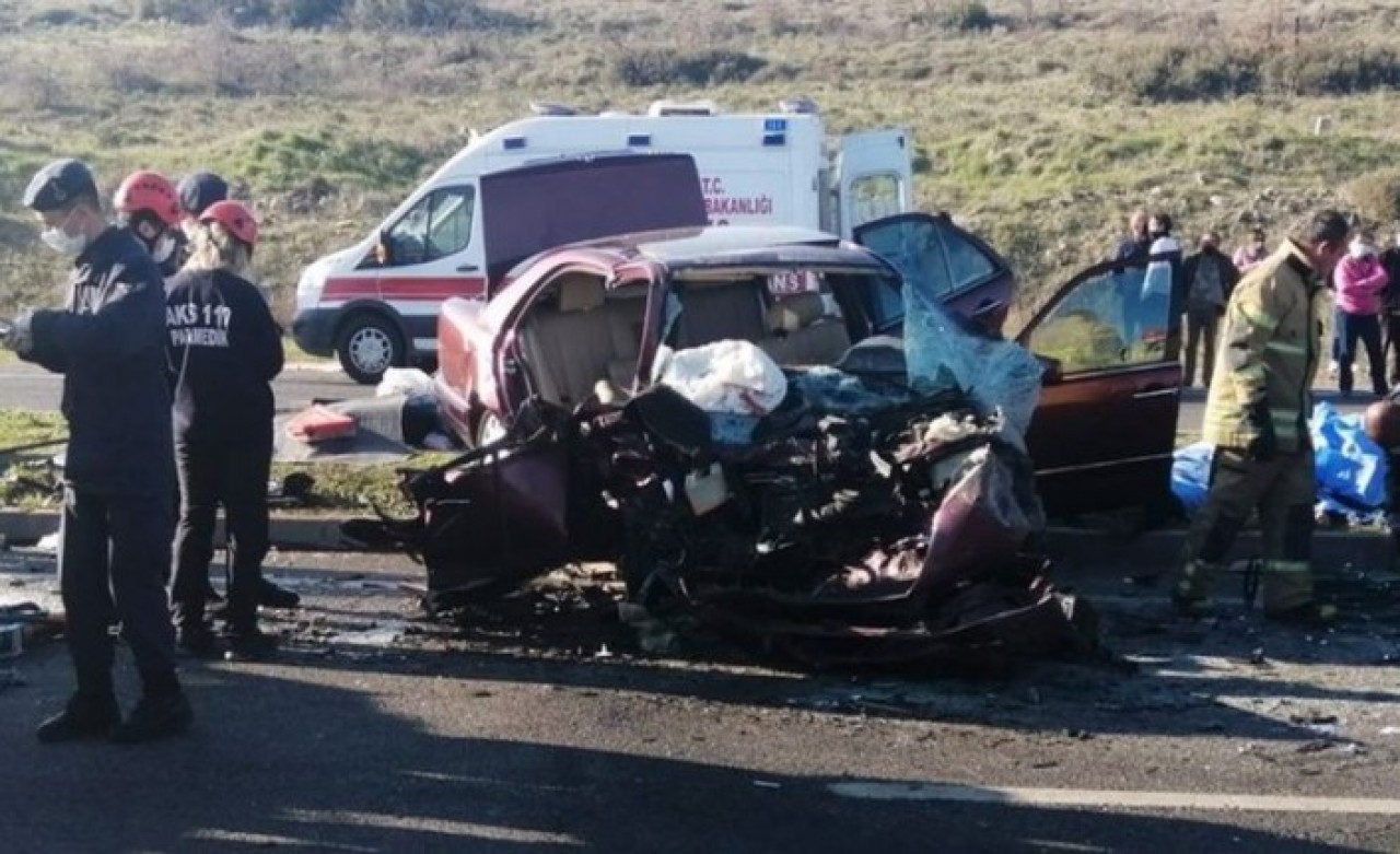 İzmir’de kaza: Nuray Çetinkurt ve Mehmet Kahyaoğulları öldü