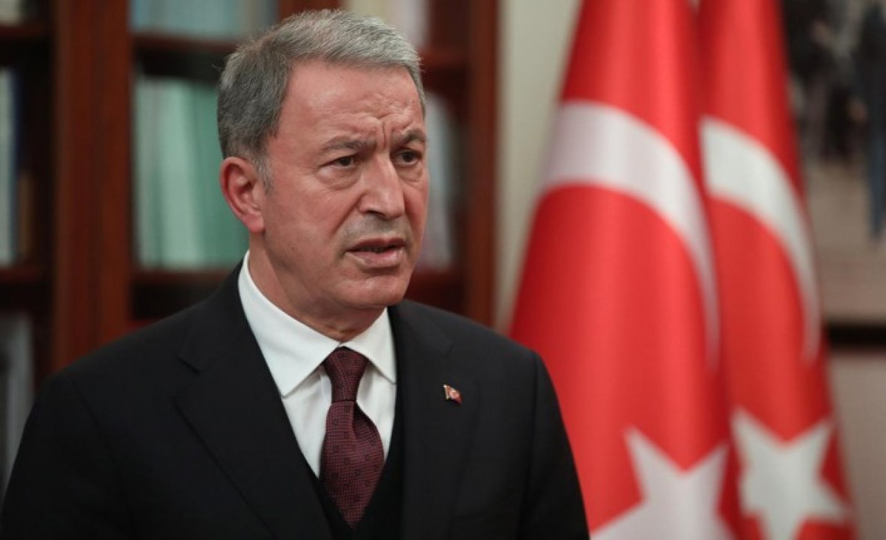 Milli Savunma Bakanı Hulusi Akar'dan ABD'ye YPG çağrısı