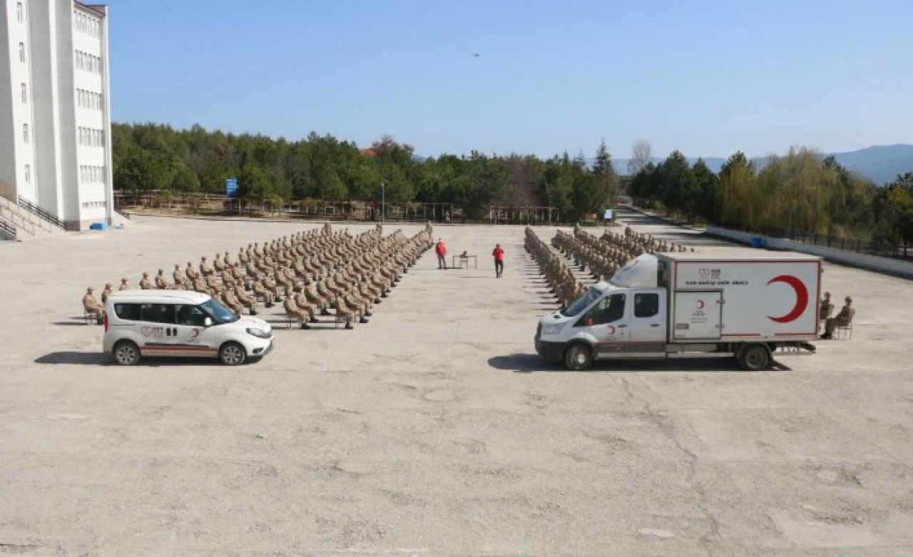 Safranbolu'da 1188 Mehmetçik kan bağışı yaptı