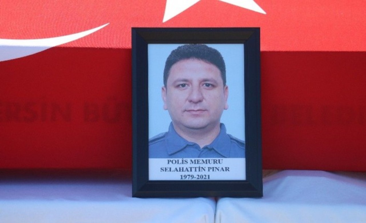 Sivas'ta vefat eden polis Selahattin Pınar'a son görev
