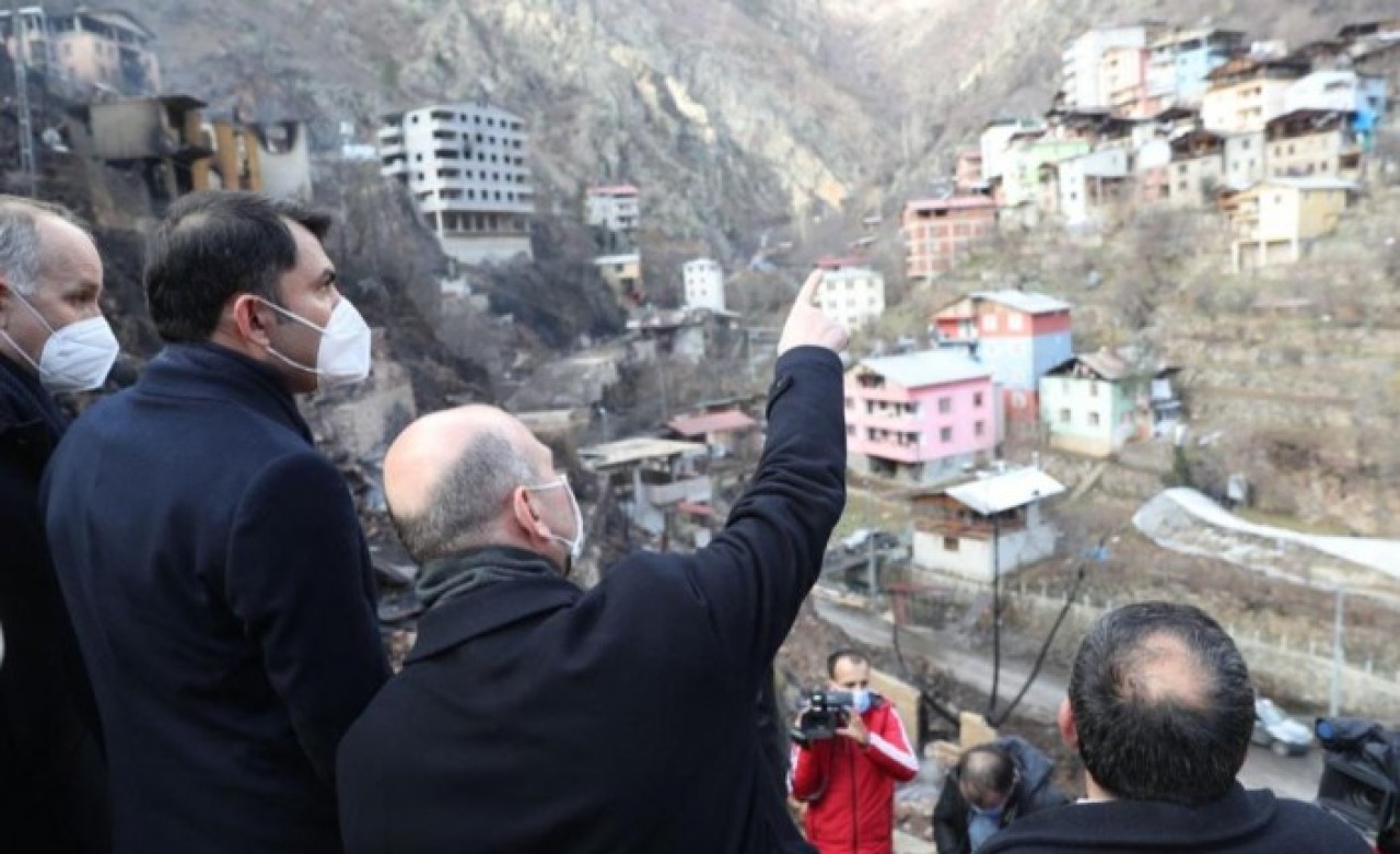 Yangınzedelere 2.5 milyon TL yardım