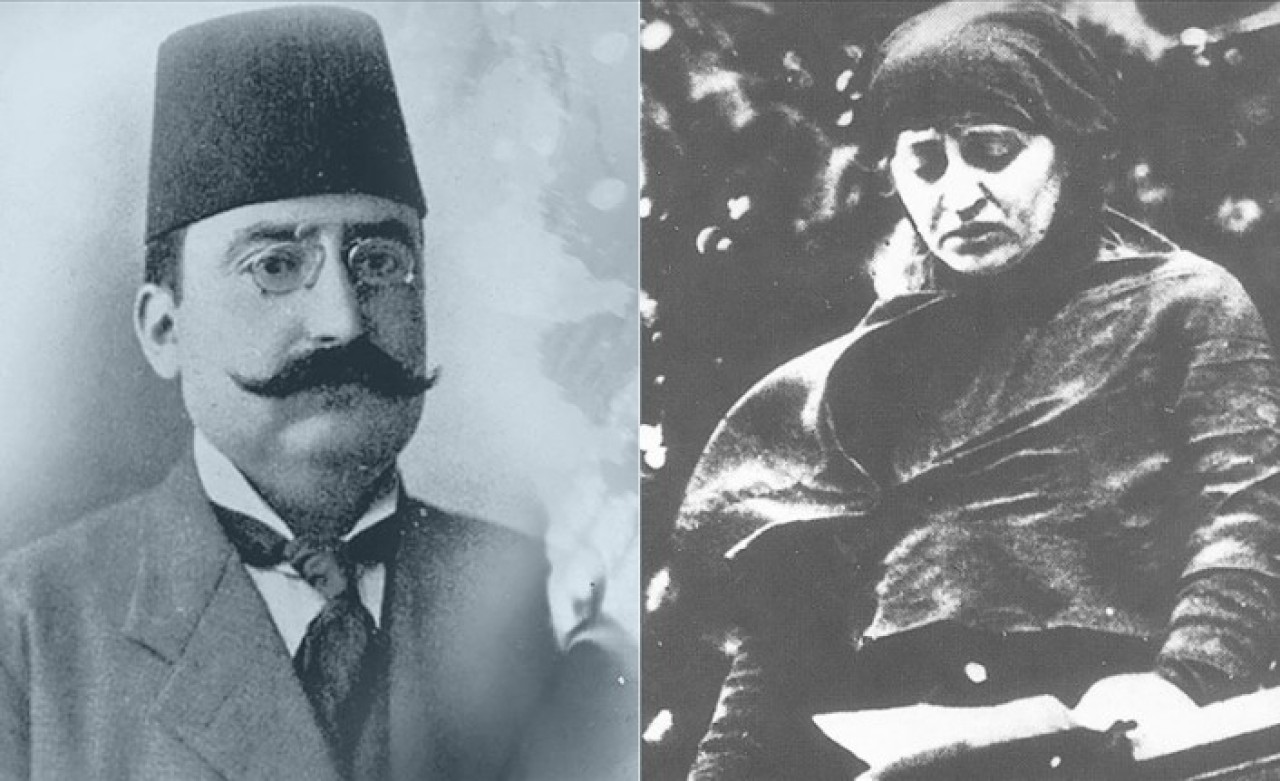 AA'nın temelini atan iki isim: Halide Edip Adıvar ve Yunus Nadi Abalıoğlu