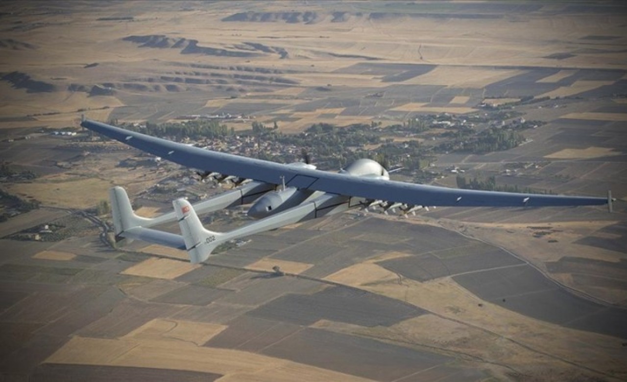 AKSUNGUR SİHA ilk kez attığı KGK-SİHA-82 ile hedefi başarıyla vurdu