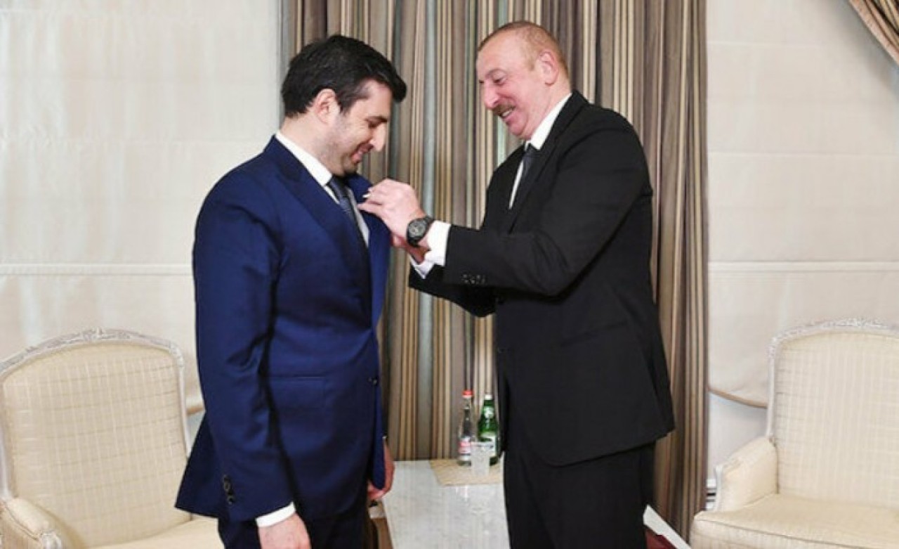 Azerbaycan Cumhurbaşkanı Aliyev'den Selçuk Bayraktar'a madalya