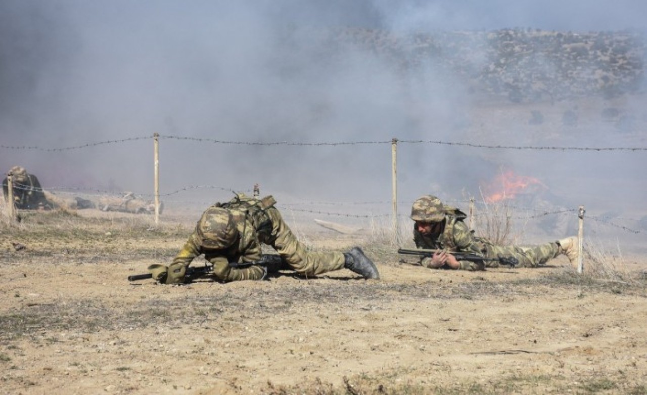 Azerbaycan Ordusu'na Isparta'da komando eğitimi