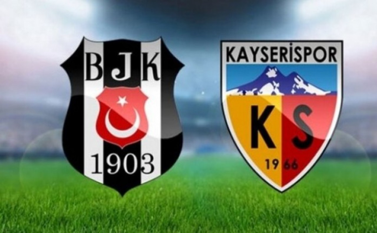 Beşiktaş-Kayserispor: Sergen Yalçın santrfor kararını verdi