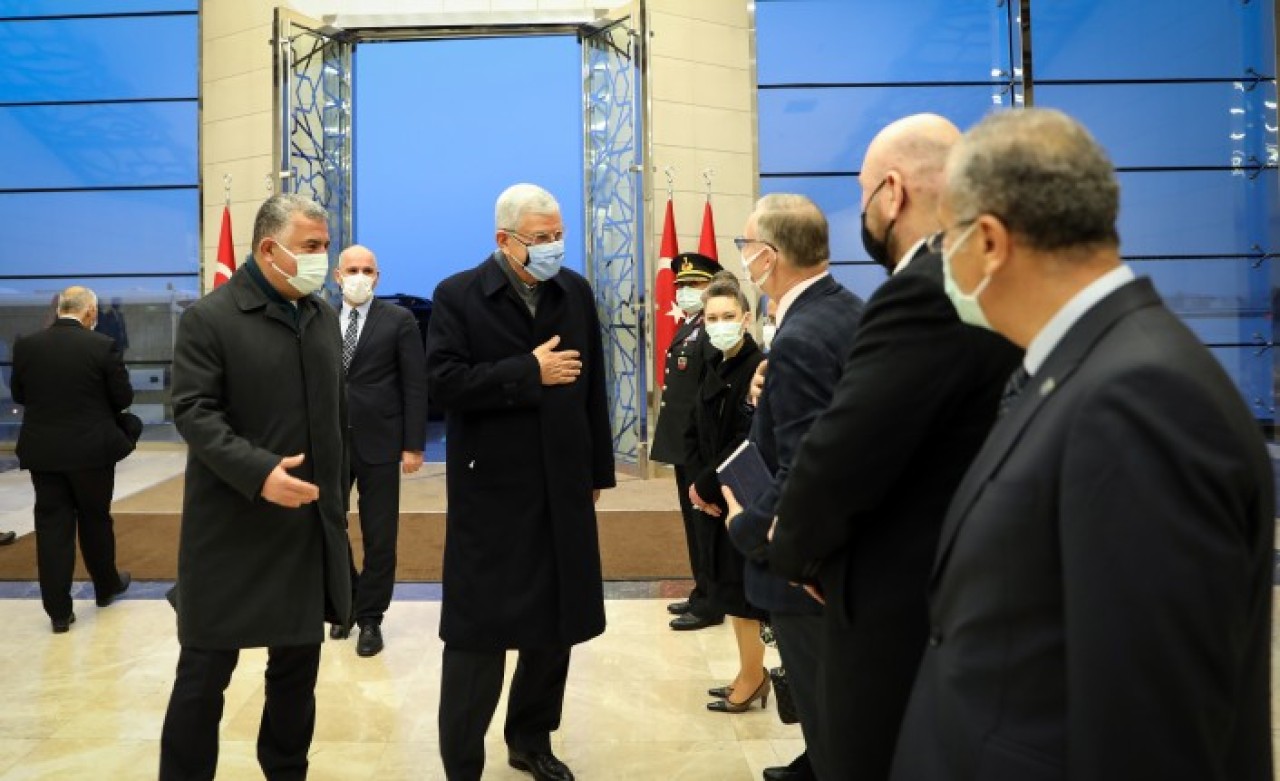 BM 75. Genel Kurul Başkanı Bozkır,  Ankara'da