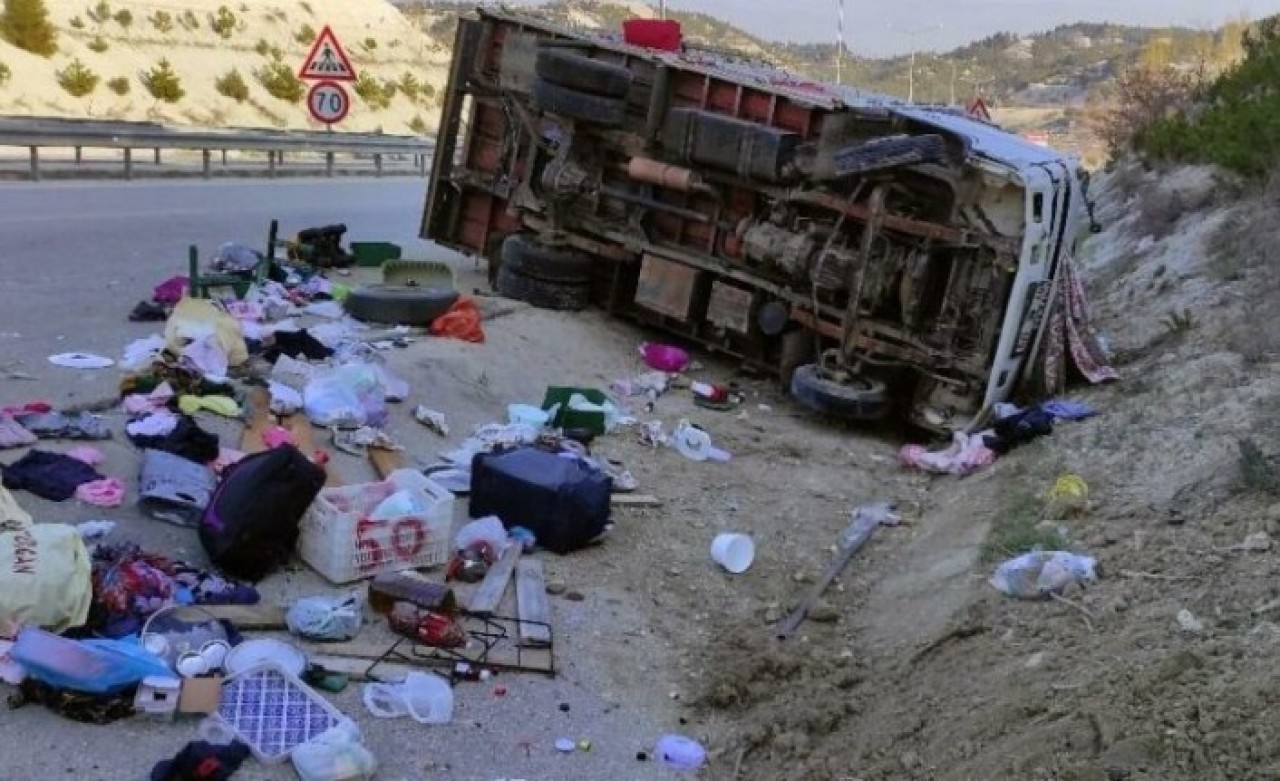 Burdur'da kaza: Cahide Bekar öldü