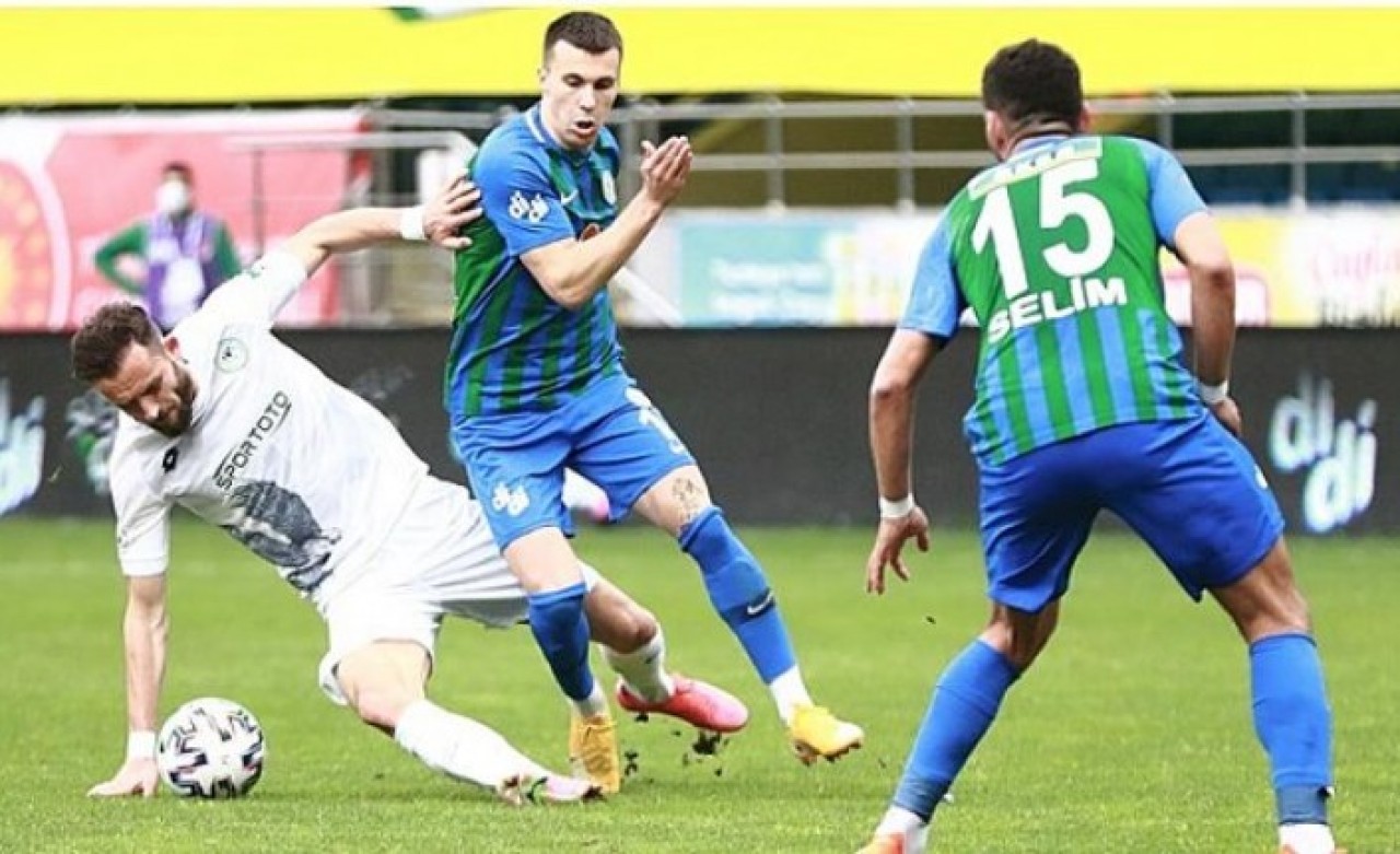 Çaykur Rizespor-Konyaspor: 8 gollü çılgın maç!