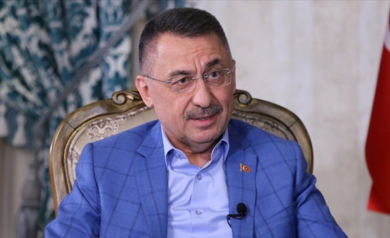 Cumhurbaşkanı Yardımcısı Oktay: Kıbrıs'ta iki devletli çözümü her alanda savunmaya devam edeceğiz