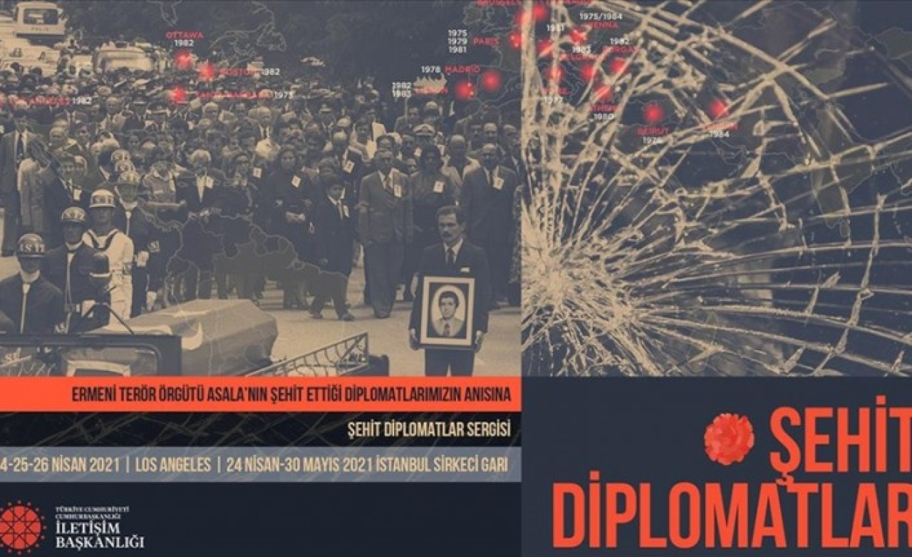 Cumhurbaşkanlığı İletişim Başkanlığının 'Şehit Diplomatlar Sergisi' 24 Nisan'da açılıyor