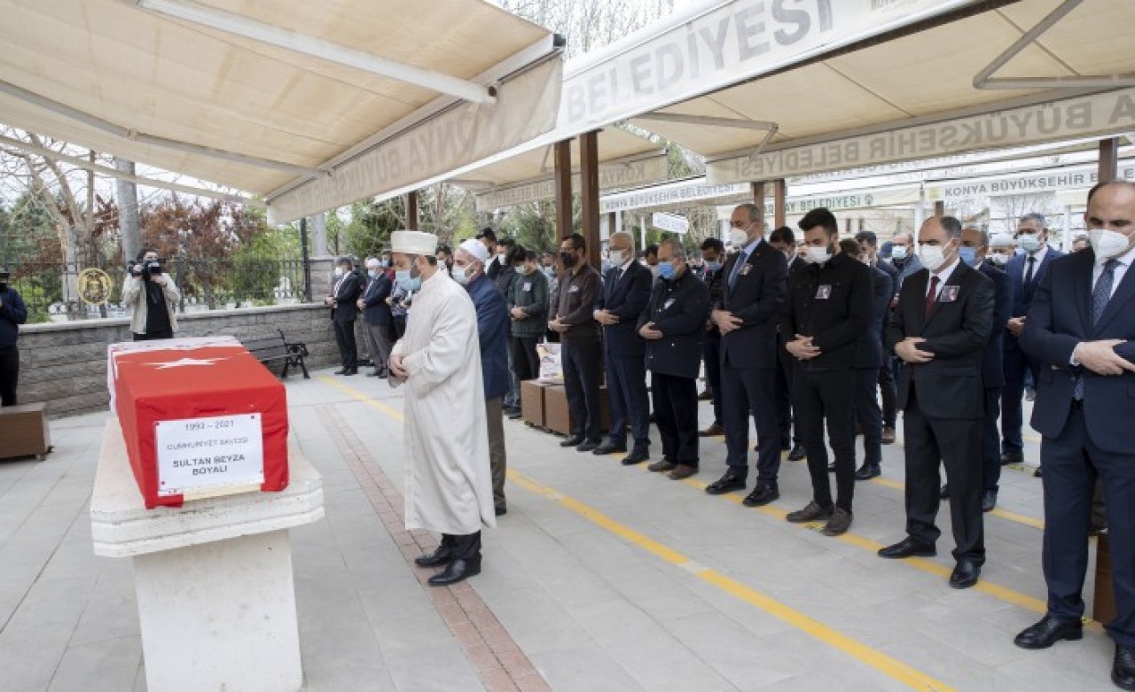 Cumhuriyet Savcısı Sultan Beyza Boyalı son yolculuğuna uğurlandı