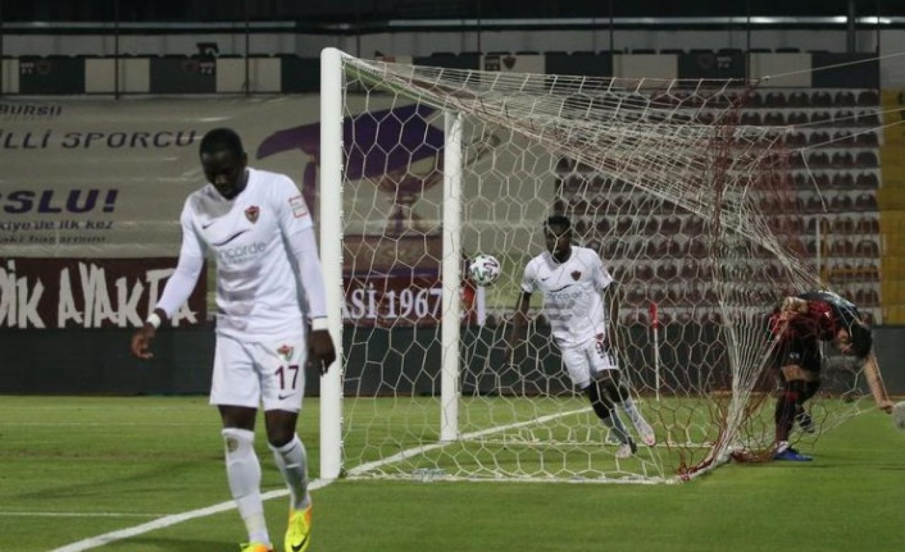 Hatayspor,  Gençlerbirliği'ni ateşe attı