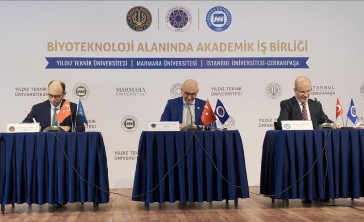 İstanbul'un 3 üniversitesinden biyoteknoloji alanında iş birliği