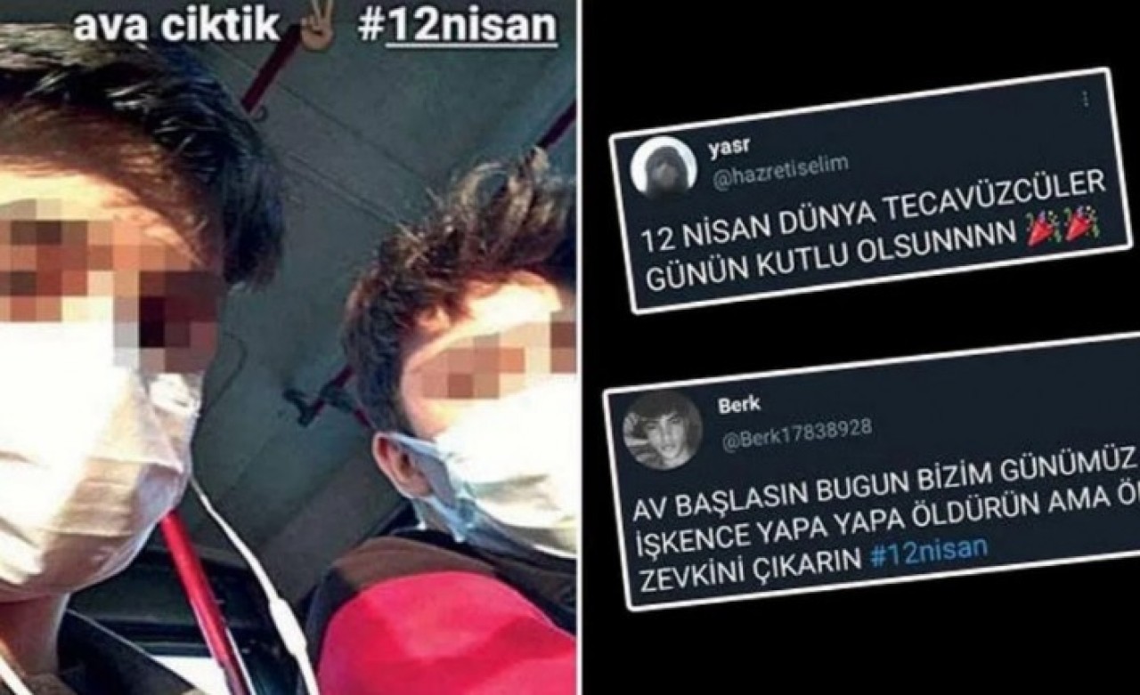 Kan donduran '12 Nisan' paylaşımlarına gözaltı