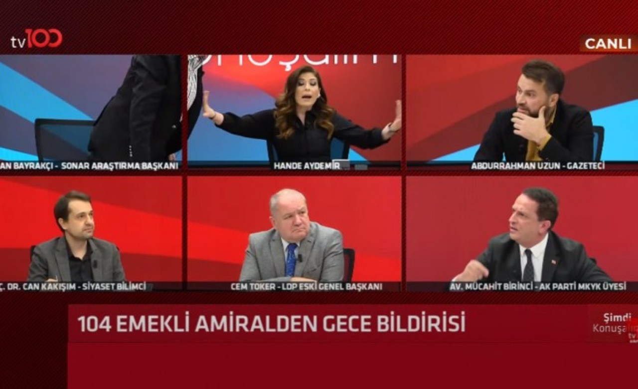 Mücahit Birinci ve Hakan Bayrakçı arasında canlı yayında büyük kavga!