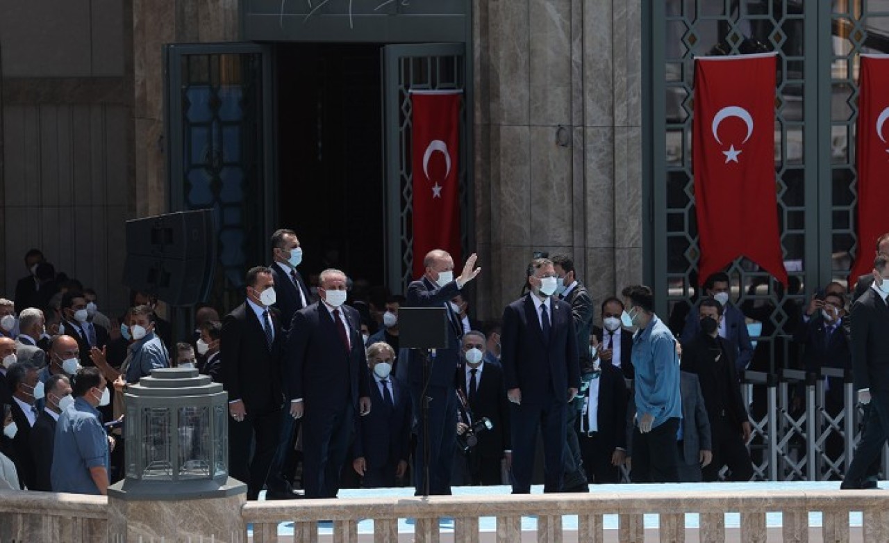 Cumhurbaşkanı Erdoğan'dan Taksim Camisi açılışında flaş açıklamalar