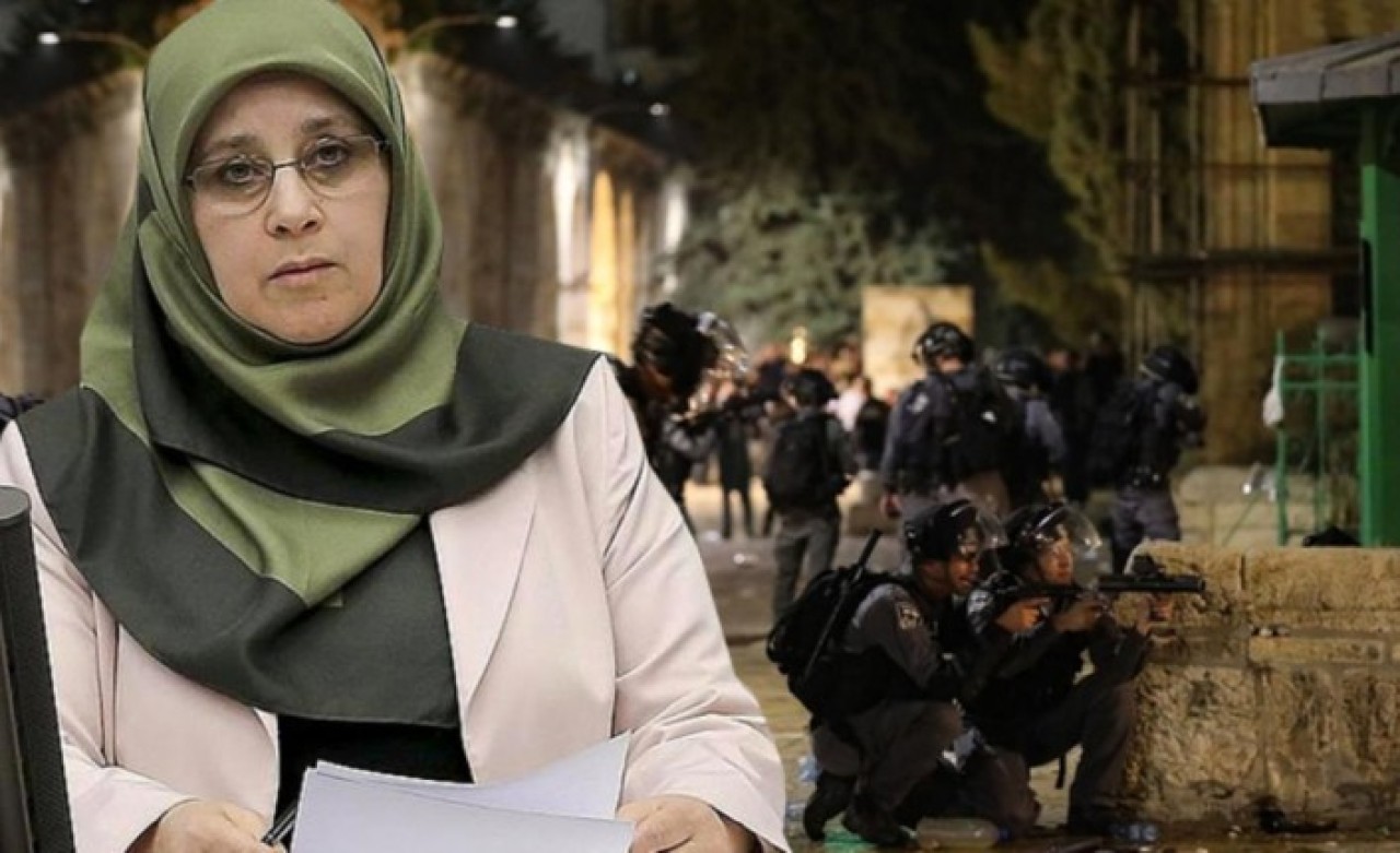 HDP'li vekilden skandal paylaşım! İsrail polisinin Mescid-i Aksa'ya saldırısını Türkiye ile ilişkilendirdi