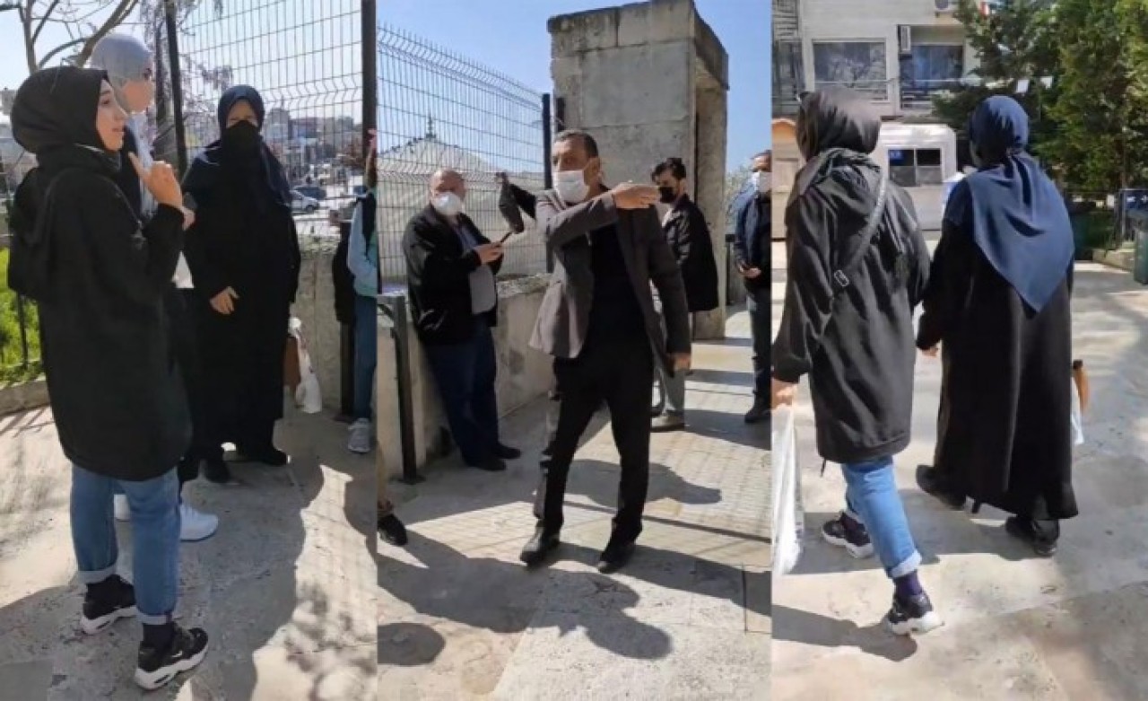 ‘Kadınlar camiye giremez’ tartışma görüntüsüyle ilgili Ali Erbaş’tan açıklama