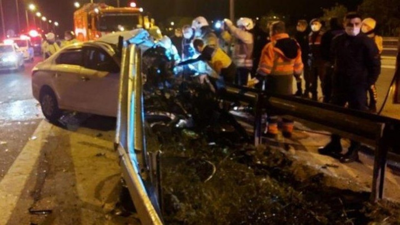 Kumburgaz'da feci kaza: Berat Bulut öldü