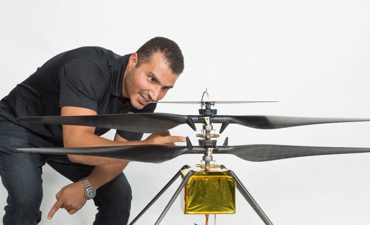 NASA’da Ingenuity helikopterini tasarlayan Filistinli Elbasyouni: Onur duyuyorum
