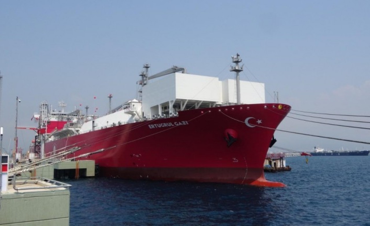 Ertuğrul Gazi'ye ilk doğal gaz nakli başladı