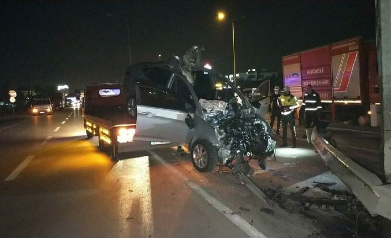 Gebze'de kaza: Fatih Duman öldü