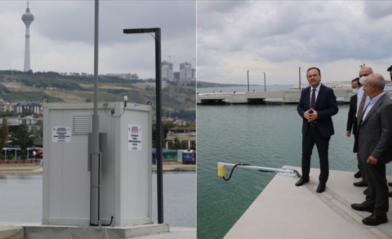 İstanbul'un ilk deprem-tsunami gözlem istasyonu Büyükçekmece'de açıldı