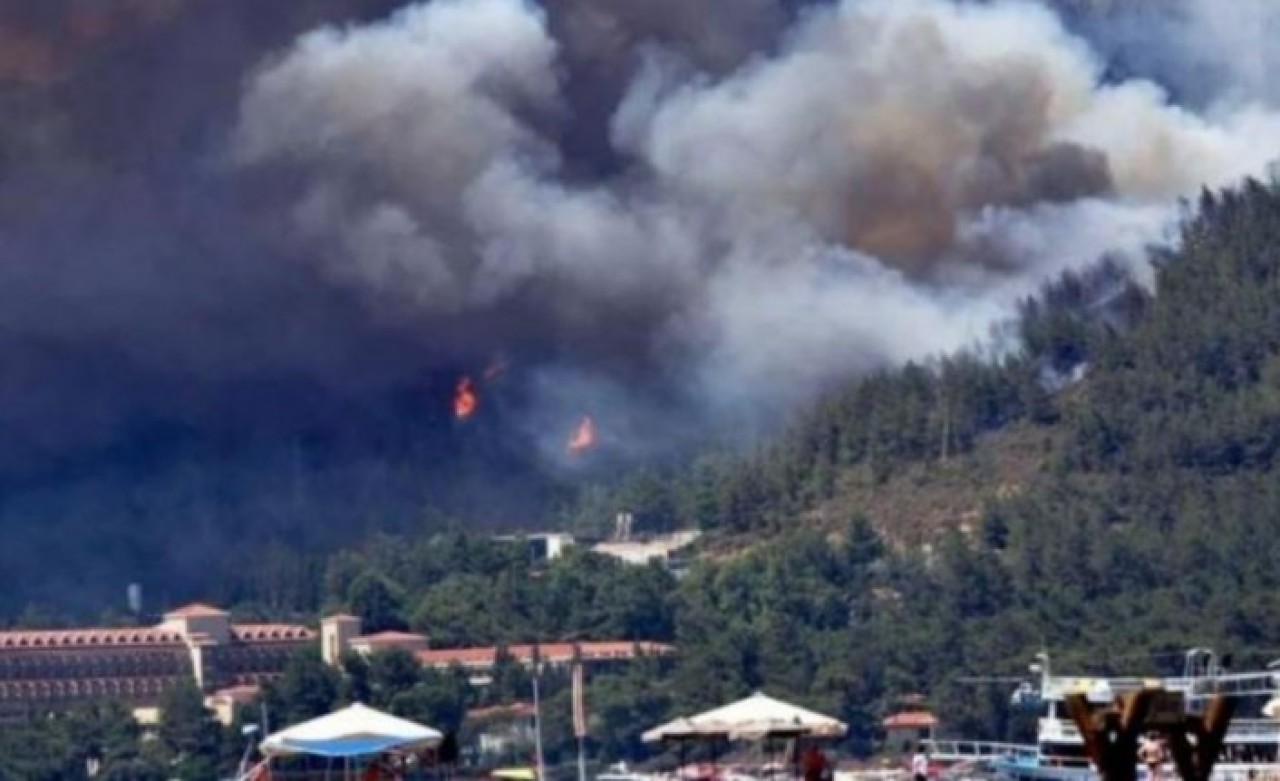 Marmaris cayır cayır yandı: Görkem Hasdemir şehit oldu