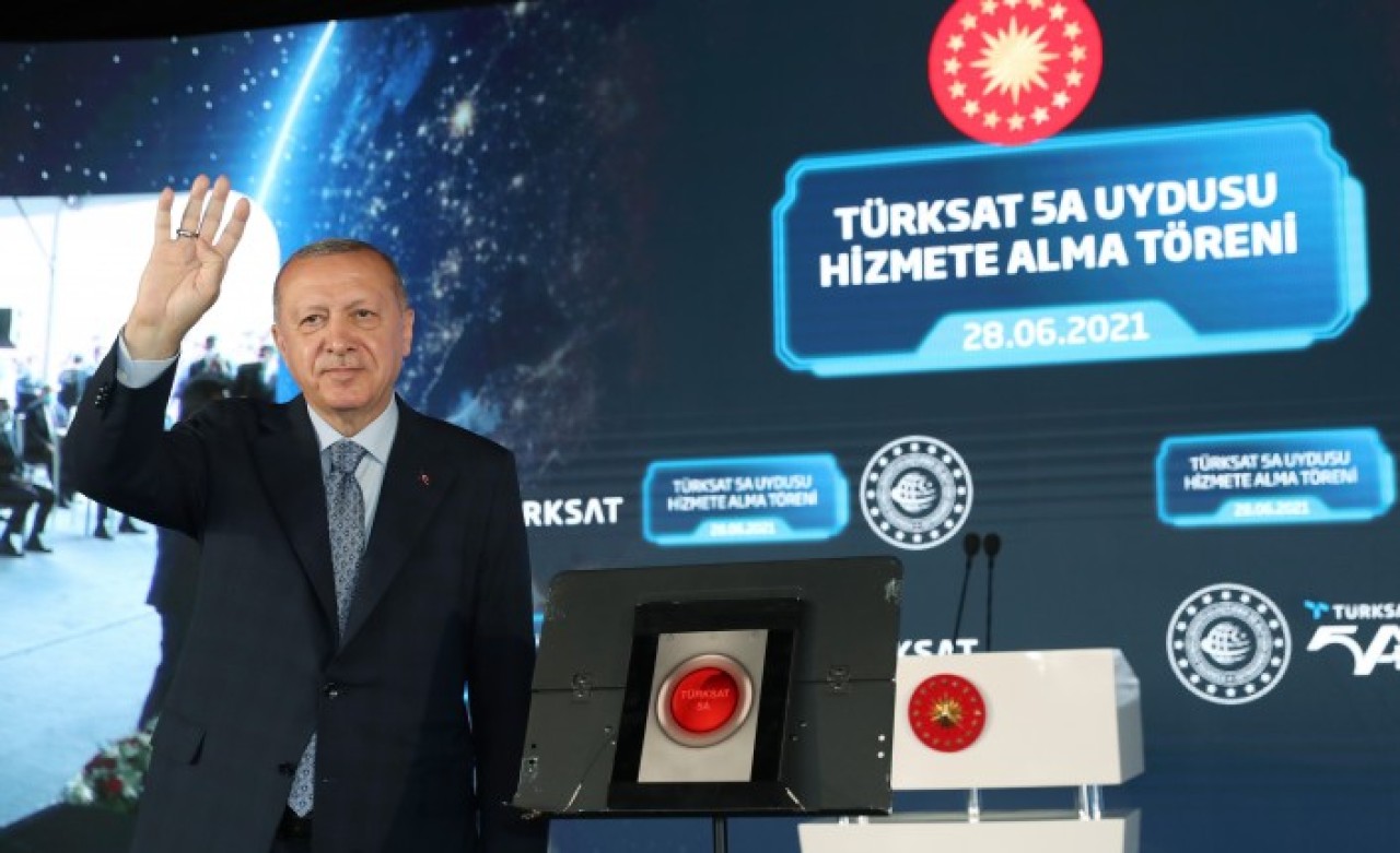 Türksat 5A devrede: Cumhurbaşkanı Erdoğan'dan flaş açıklamalar