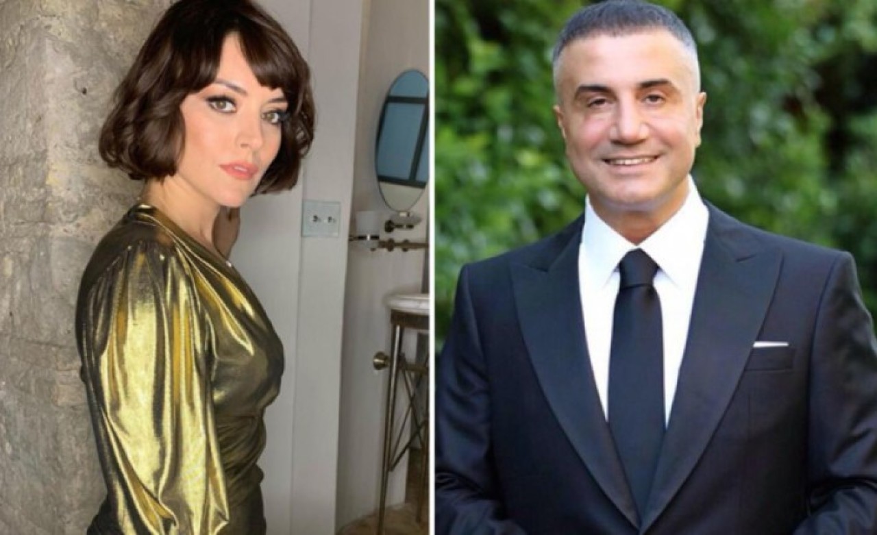 Ünlü oyuncu Ezgi Mola'ya Sedat Peker'den destek!