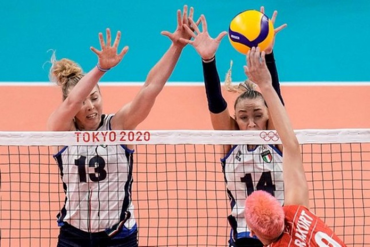 A Milli Kadın Voleybol Takımımız İtalya'ya kaybetti