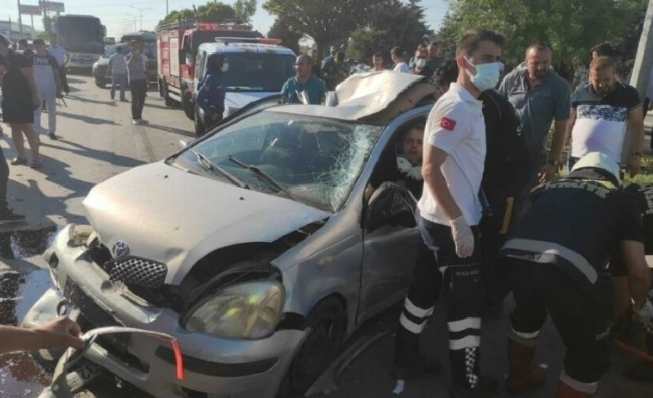 Afyonkarahisar'da kaza: Astsubay Şaban Korkmaz öldü