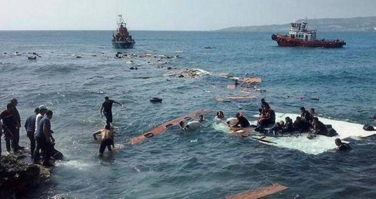 Akdeniz'de facia: 57 kişi öldü