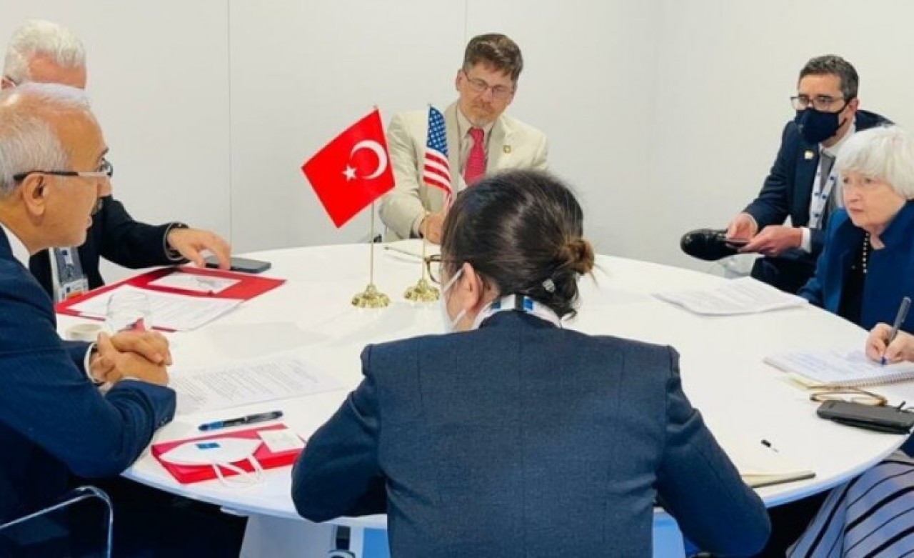 Bakan Lütfi Elvan'la ABD'li Bakan Yellen arasında kritik görüşme: Flaş açıklama