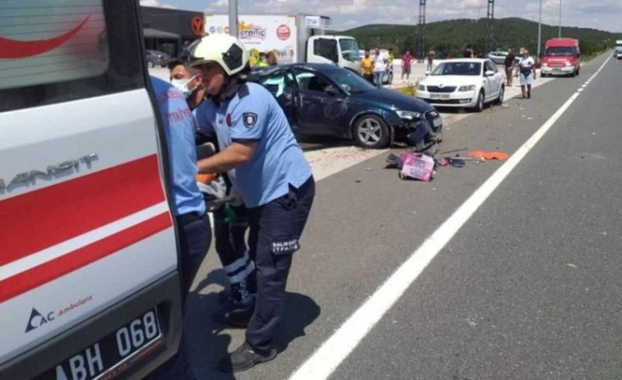 Balıkesir'de kaza: Emine Oral öldü