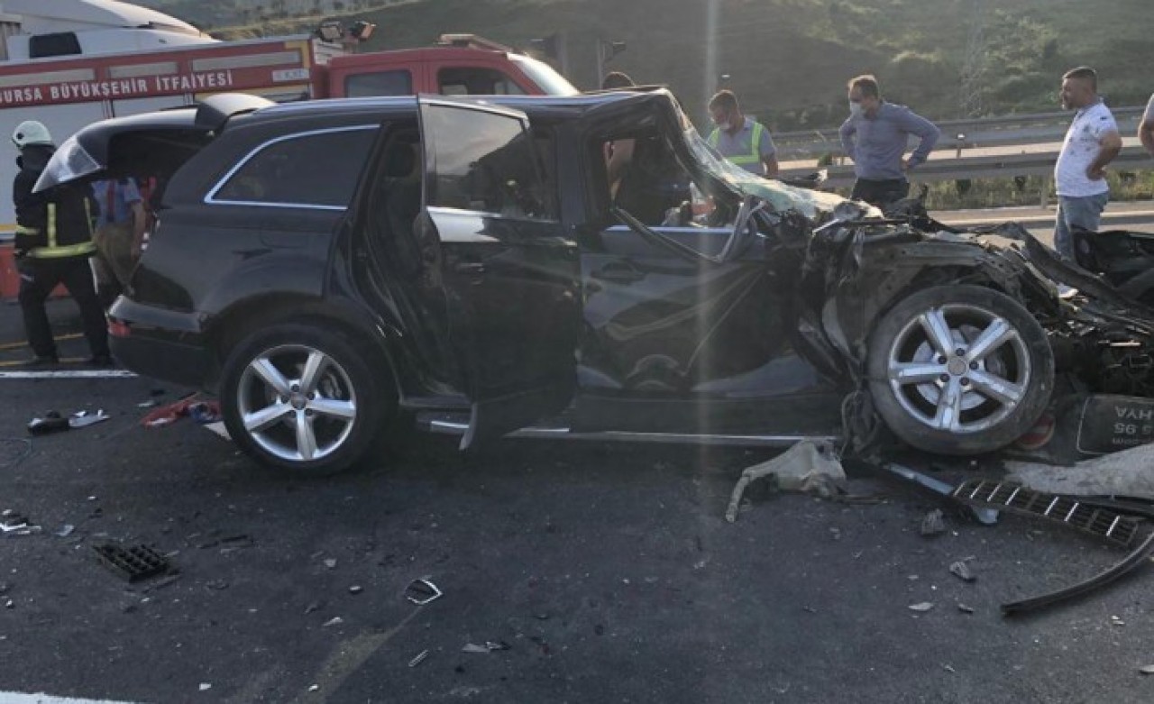 Bursa'da cip kamyona çarptı: Davut Kağnıcı öldü