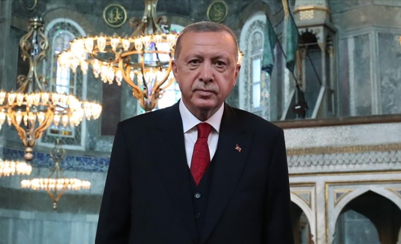 Cumhurbaşkanı Erdoğan: Bu ulu mabedin kubbelerinden ezan sesleri kıyamete kadar eksik olmayacak